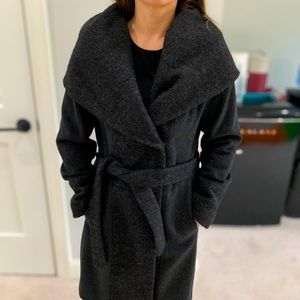 Calvin Klein Waterfall Collar Coat